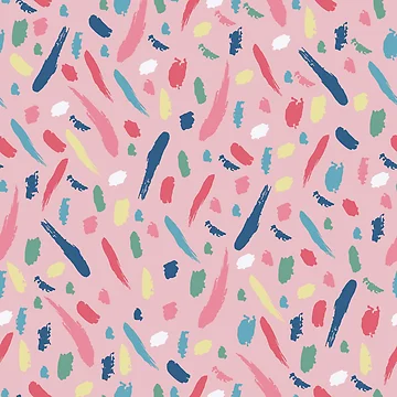 Artwork thumbnail, Pink Ranbow Paint by Lozzie Eliza Designs