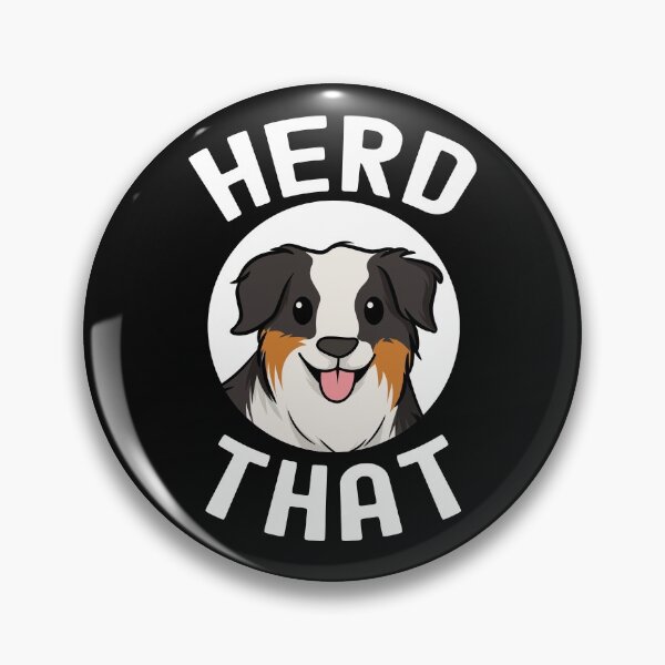 Item preview, Funny Herd That Red Merle Aussie Dog Australian Shepherd designed and sold by dachashcraft.