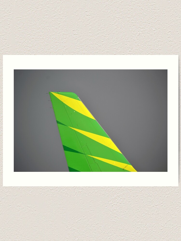 citilink airplane tail wing art print by bluemarine redbubble