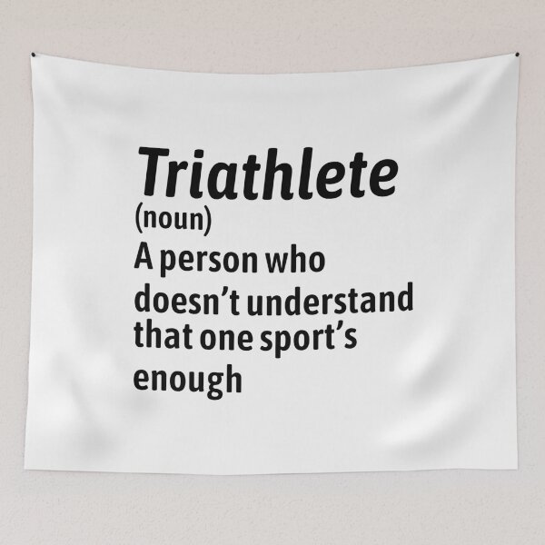Item preview, Swim Bike Run Triathlon Triathlete Athletics Funny designed and sold by CuteDesigns1.