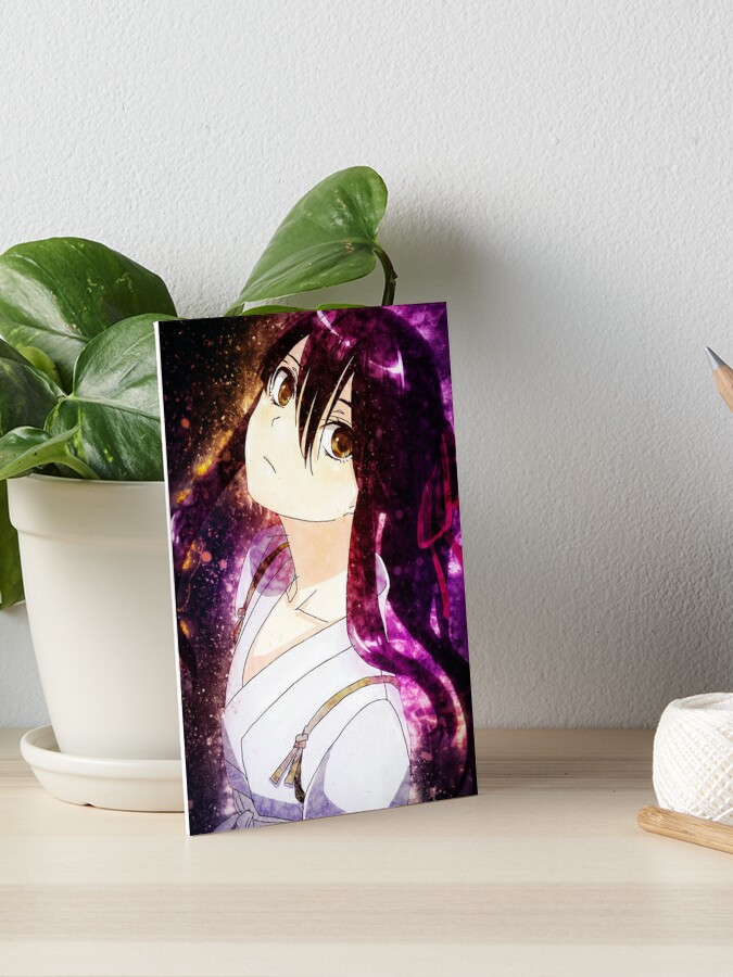 Nasu Suketaka Yoichi Drifters Anime Girl Fanart Greeting Card for