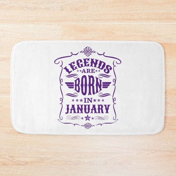 Item preview, Legend Are Born In January designed and sold by trekker63.