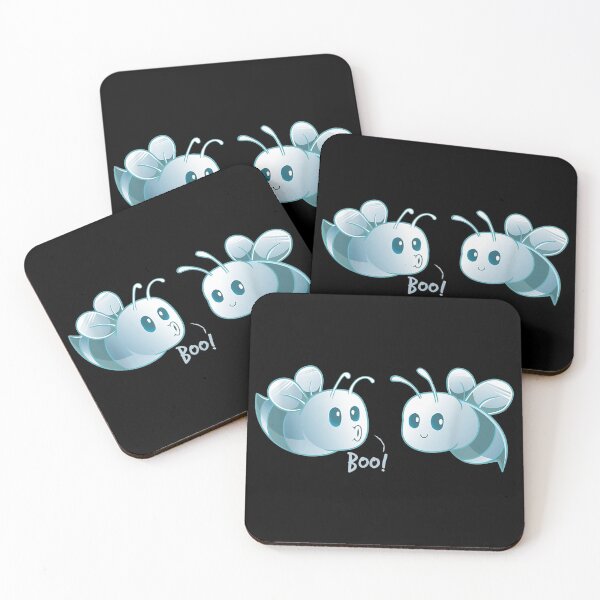 Item preview, Boo Bees Halloween Ghost Bee Here for the Boos designed and sold by fatimamalcolm.