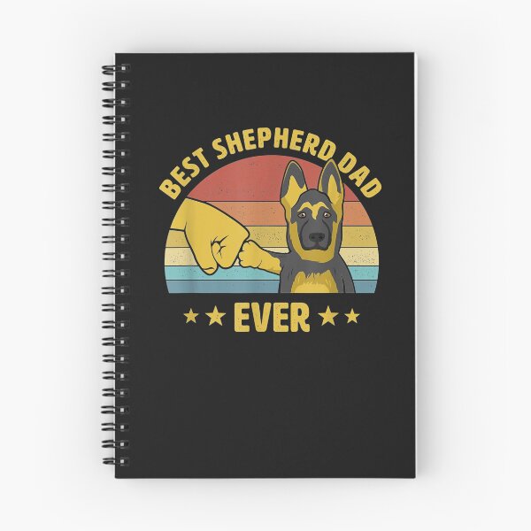 Item preview, Mens Best German Shepherd Dad Ever Vintage Puppy Lover Design T-Shirt designed and sold by Ultimate-Capeto.