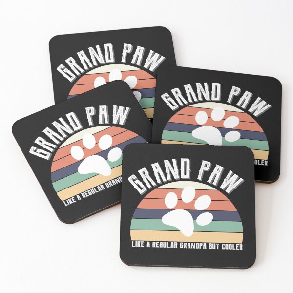 Item preview, Grand paw like a regular grandpa but cooler dog lover design designed and sold by DesignsVault.