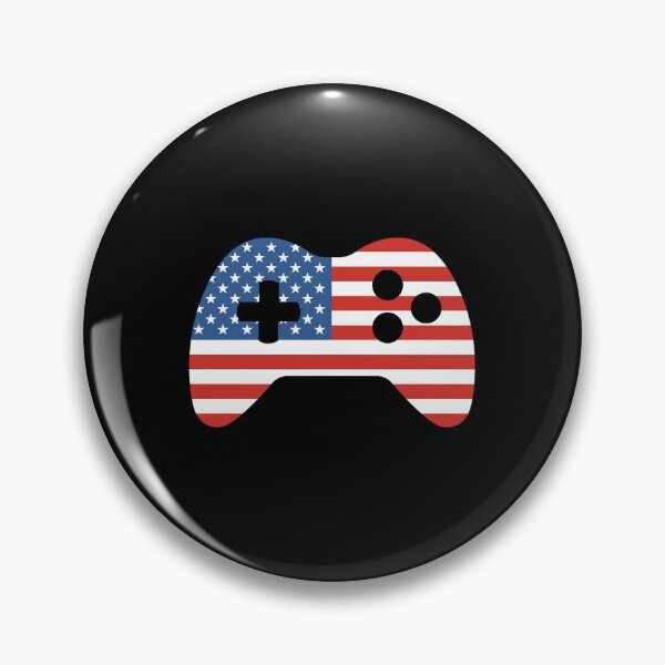 Item preview, Video Game Controller for the 4th of July designed and sold by EstelleStar.