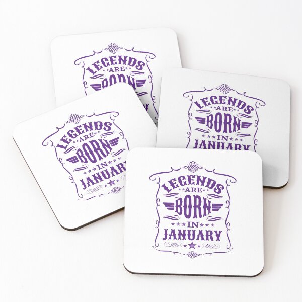 Item preview, Legend Are Born In January designed and sold by trekker63.