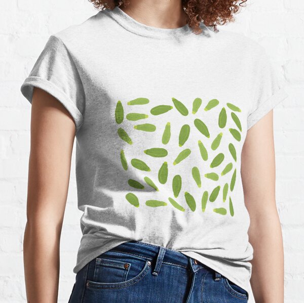 Zucchini Courgette Summer squash Pattern Classic T-Shirt