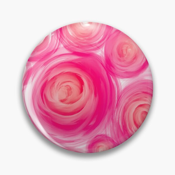 Item preview, Pink Red Garden Rose Watercolor Acrylic Collage Pattern Design Painting designed and sold by AEJdesign.