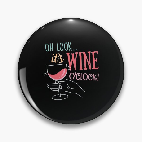 Item preview, Oh Look It'S Wine O'Clock Funny Wine Drinker Party Gift designed and sold by allahamher.