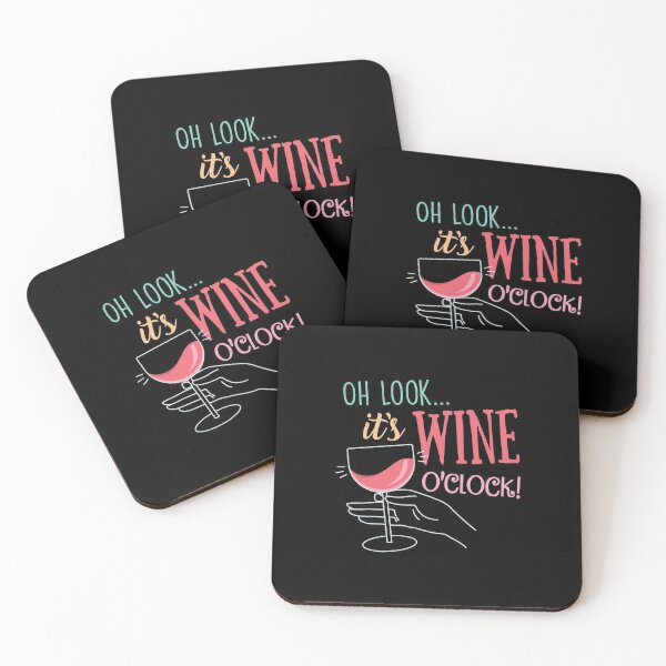 Item preview, Oh Look It'S Wine O'Clock Funny Wine Drinker Party Gift designed and sold by allahamher.