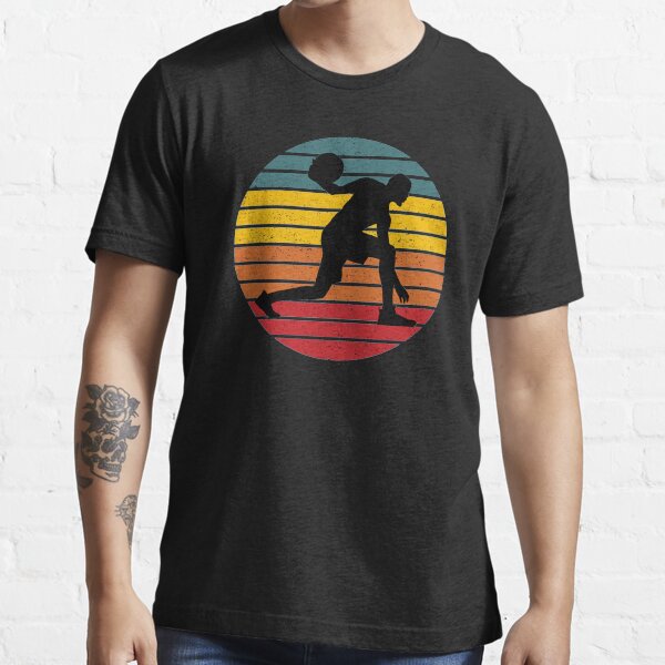 "Retro Basketball Playing Vintage Basketball" Tshirt for Sale by