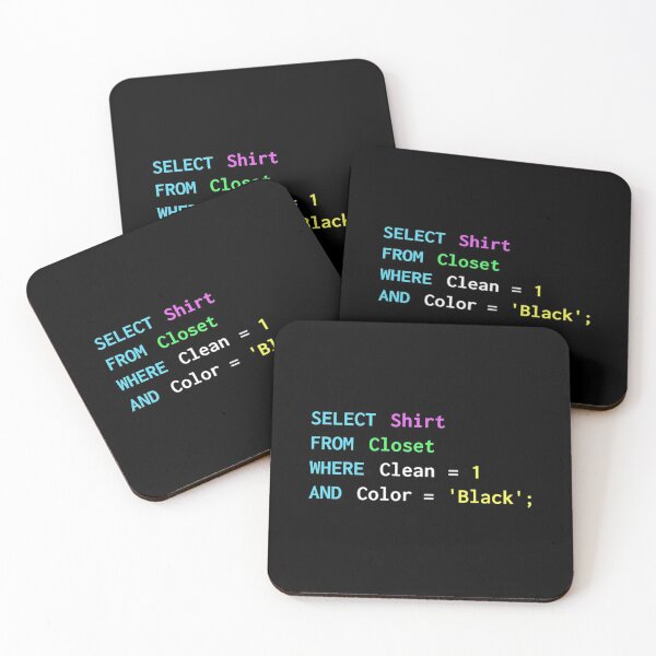 Item preview, Funny SQL design for SQL programmers DBA and DB designed and sold by FlorineLuettgen.