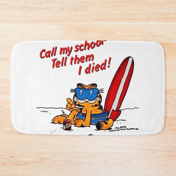 Item preview, Garfield Skips School designed and sold by FlorineLuettgen.