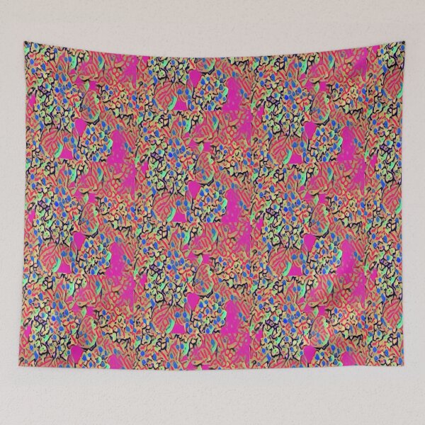 Item preview, Neon Finger Painted designed and sold by LandtoSeaHome.