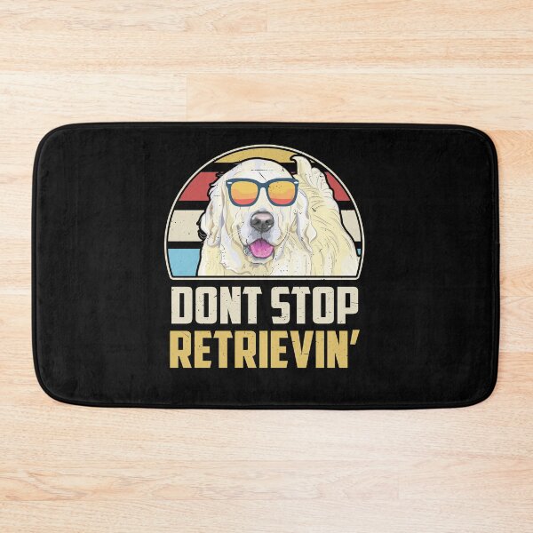 Item preview, Funny Vintage Dont Stop Retrieving English Cream Golden Retriever designed and sold by sotojacob.