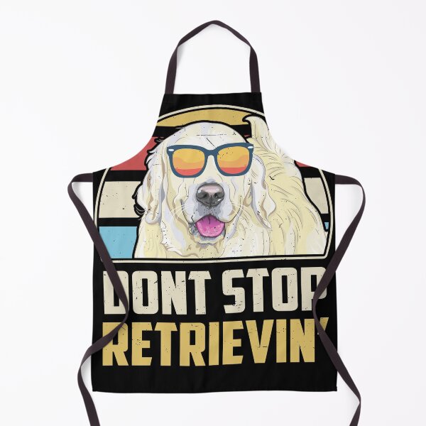 Item preview, Funny Vintage Dont Stop Retrieving English Cream Golden Retriever designed and sold by sotojacob.