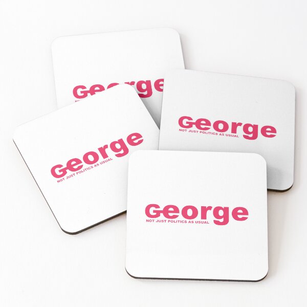 Item preview, GEORGE RED WAVE designed and sold by FlorineLuettgen.
