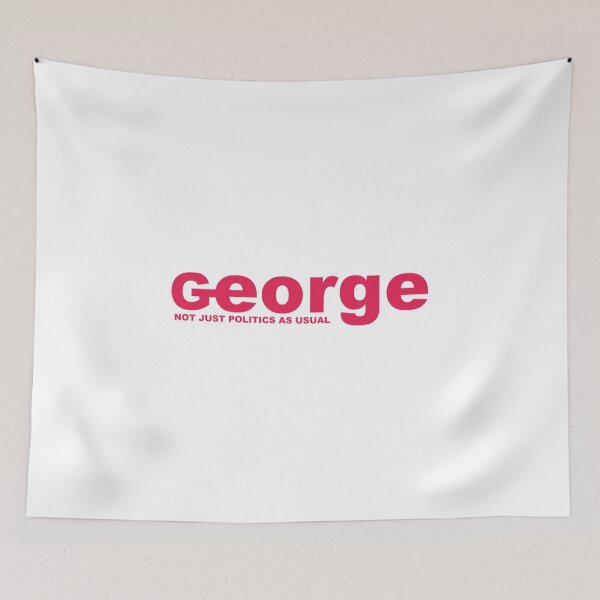 Item preview, GEORGE RED WAVE designed and sold by FlorineLuettgen.