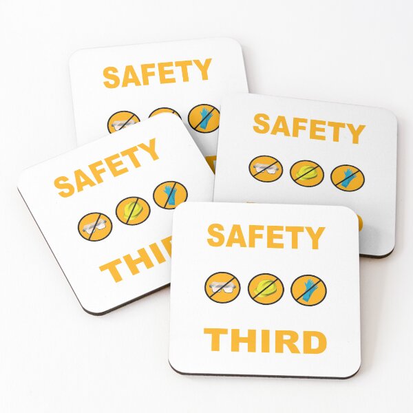 Item preview, Safety Third funny safety parody designed and sold by mrtraz.
