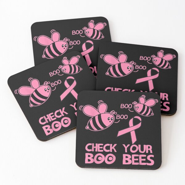 Item preview, Compruebe Boo Abejas Con Cinta Rosa Lindo Cáncer De Mama designed and sold by fatimamalcolm.