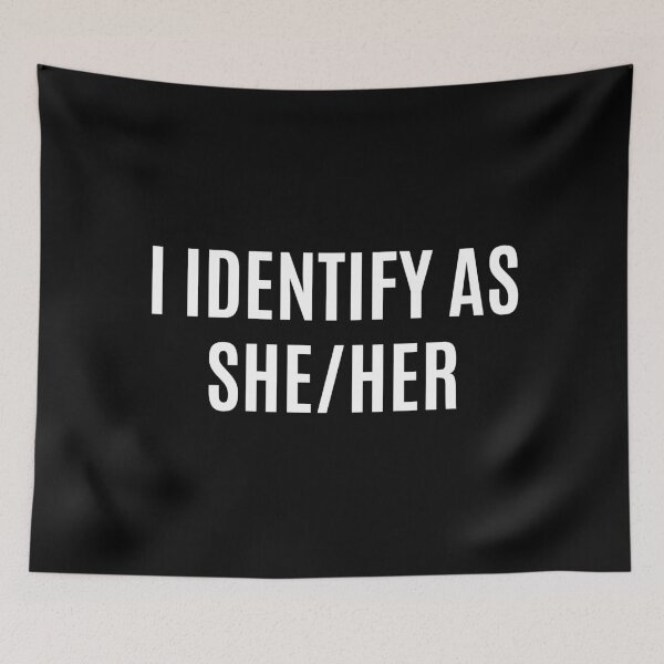 Item preview, I Identify As She/Her designed and sold by ShopEssentials.