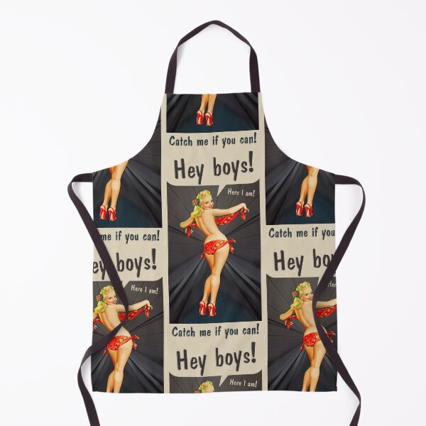 Item preview, Hey Boys! Here I am! Catch Me If You Can! designed and sold by JaneBadness.