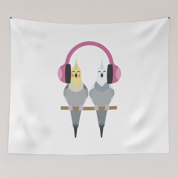 Item preview, Cockatiel Chorale Classic T-shirt designed and sold by Bluefooted.