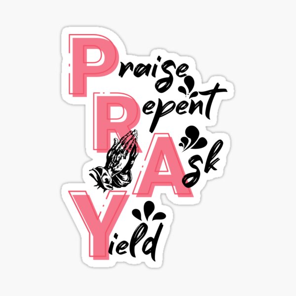 Item preview, Christian Pray Acronym designed and sold by garmentoffaith.