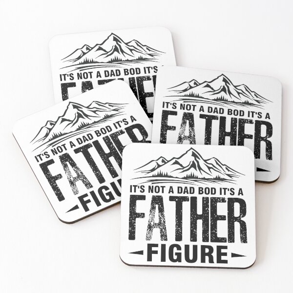 Item preview, It's not a dad bod It's a Father Figure Vintage Father's day designed and sold by K-icon.