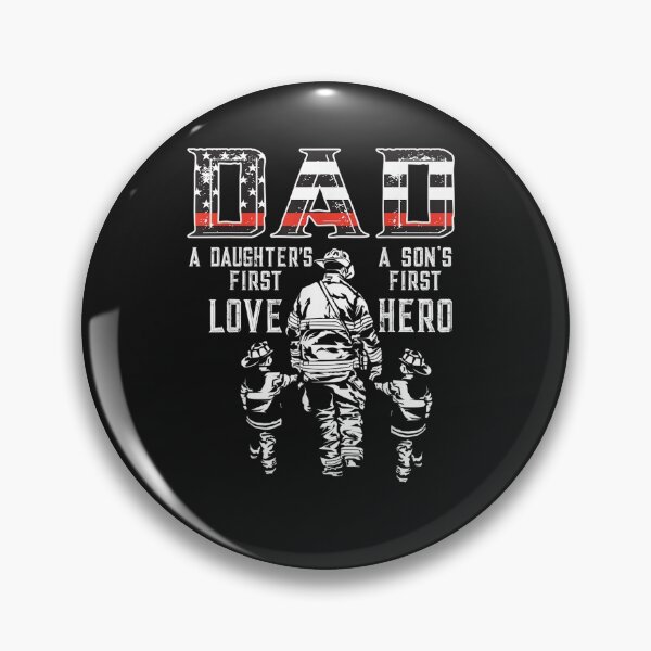Item preview, Mens oXBD Dad Daughter Love Son Hero Fireman Dad Fathers Day T-Shirt designed and sold by Ultimate-Capeto.