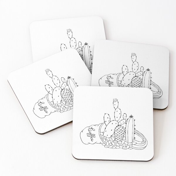 Item preview, Succulents Coffee-white designed and sold by GMY.