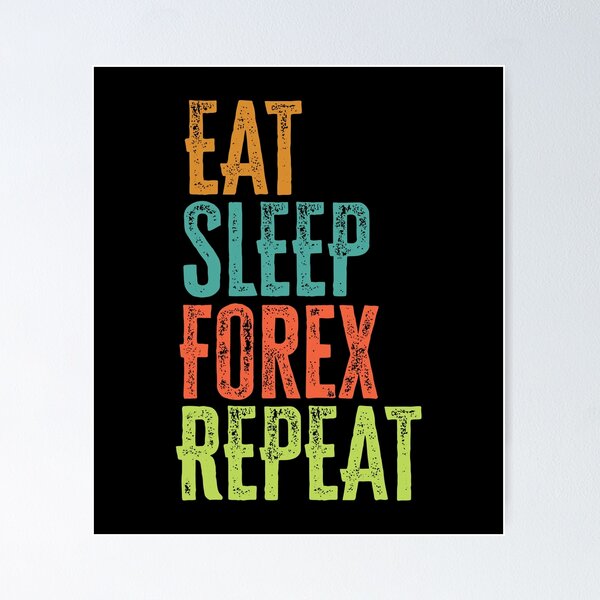 Item preview, Retro Eat Sleep Forex Repeat Trader Day Profits Pips Ea Auto designed and sold by erstrudy75.