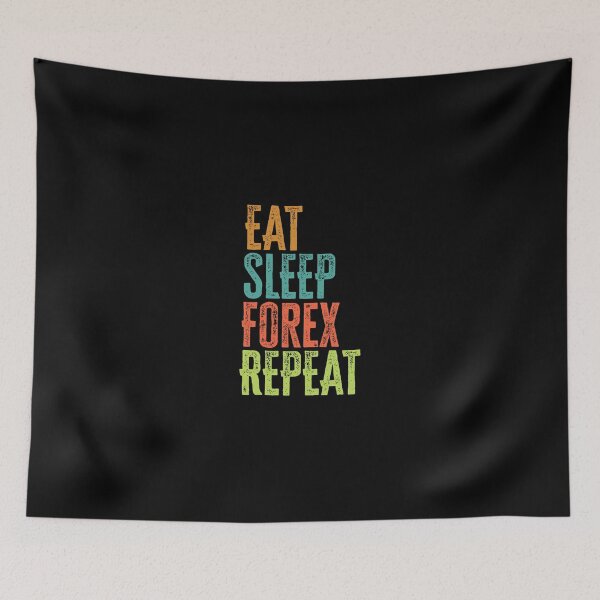 Item preview, Retro Eat Sleep Forex Repeat Trader Day Profits Pips Ea Auto designed and sold by erstrudy75.