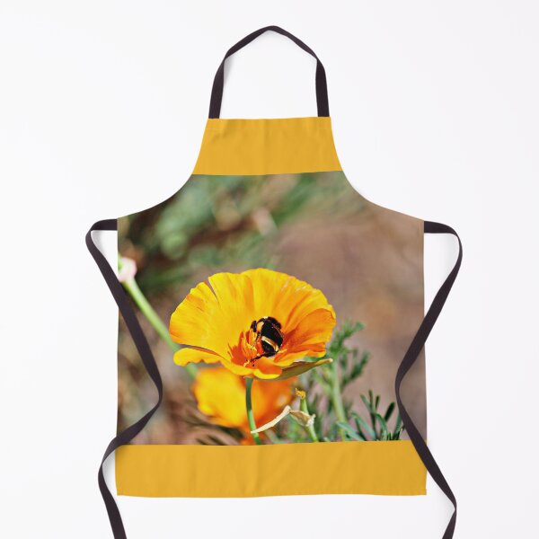 Item preview, The Bee in the California Poppy designed and sold by Martha Sherman.