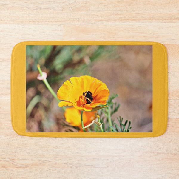 Item preview, The Bee in the California Poppy designed and sold by Martha Sherman.