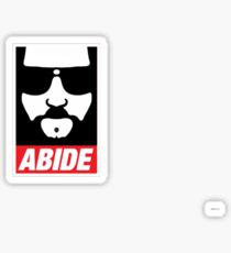 the dude abides Sticker