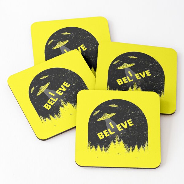 Item preview, I Believe in UFOs and Aliens - Sci-Fi Fans designed and sold by DesignByLeo.