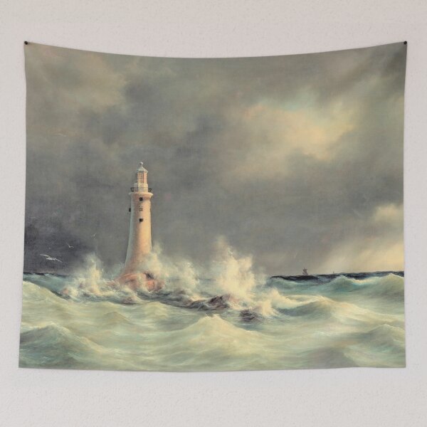 Item preview, Lighthouse at Stora Balt - Anton Melbye designed and sold by NineVi.