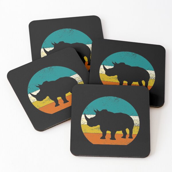 Item preview, Vintage retro rhino designed and sold by alviansyah02.