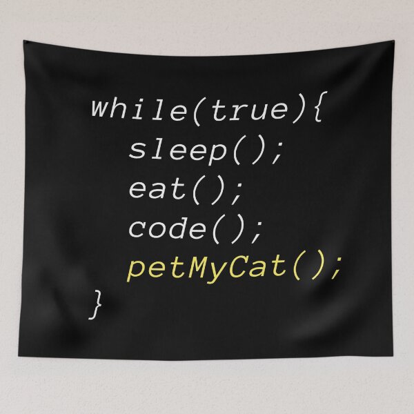 Item preview, Programmer and A Cat Person designed and sold by Mechashadow.