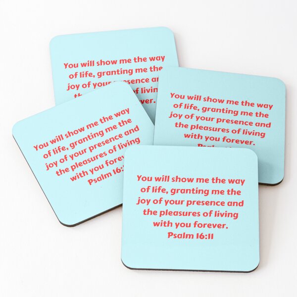 Item preview, Bible Verse Psalm 16:11 designed and sold by Prayingwarrior.