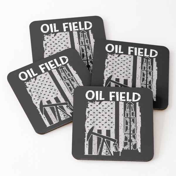 Item preview, Oil Field Flag Pump Man Driller Outfit Oil Drilling Gift designed and sold by vlilliesnx.