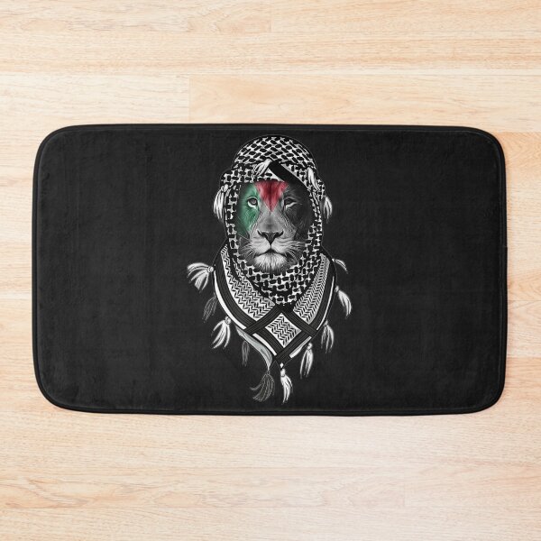 Item preview, Palestinian Lion Free Palestine Free Gaza Palestine Flag designed and sold by vlilliesnx.