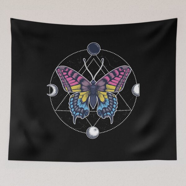 Item preview, Pansexual Butterfly designed and sold by Clara Hollins.