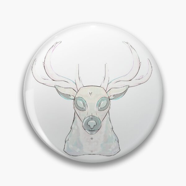 Item preview, Snow Stag Head - Alan Dracula designed and sold by Jo Ariaga.