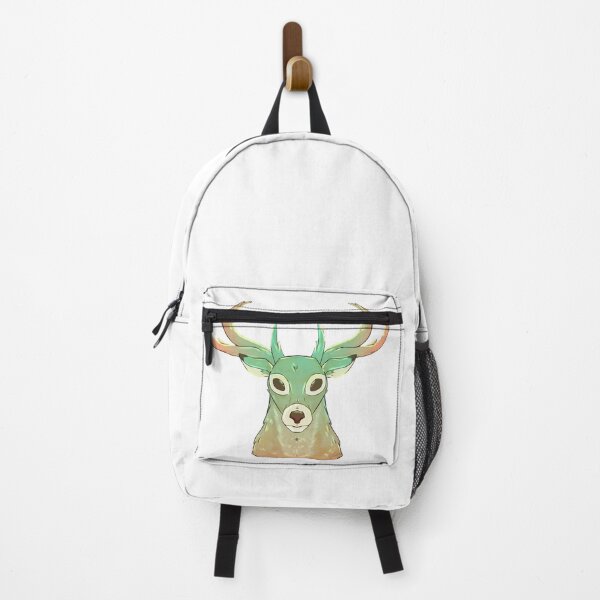 Item preview, Green Stag Head - Alan Dracula designed and sold by Jo Ariaga.