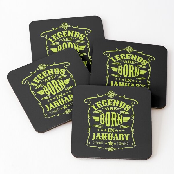 Item preview, Legend Are Born In January designed and sold by trekker63.