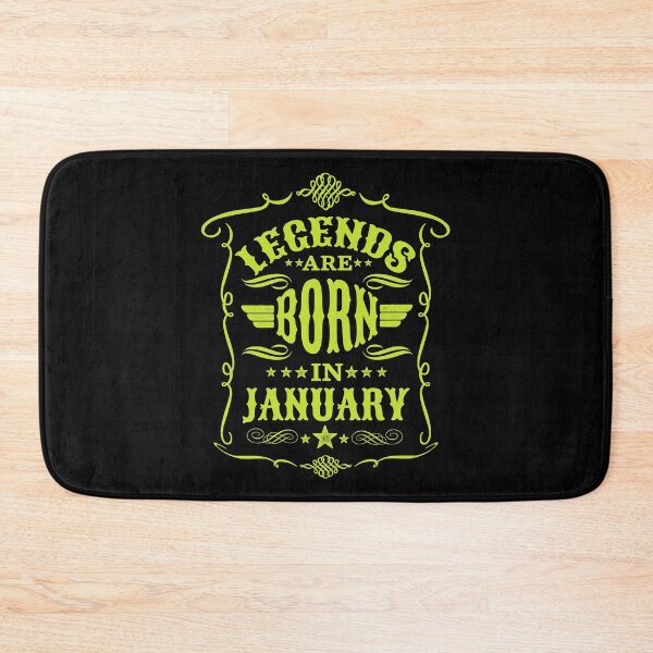 Item preview, Legend Are Born In January designed and sold by trekker63.