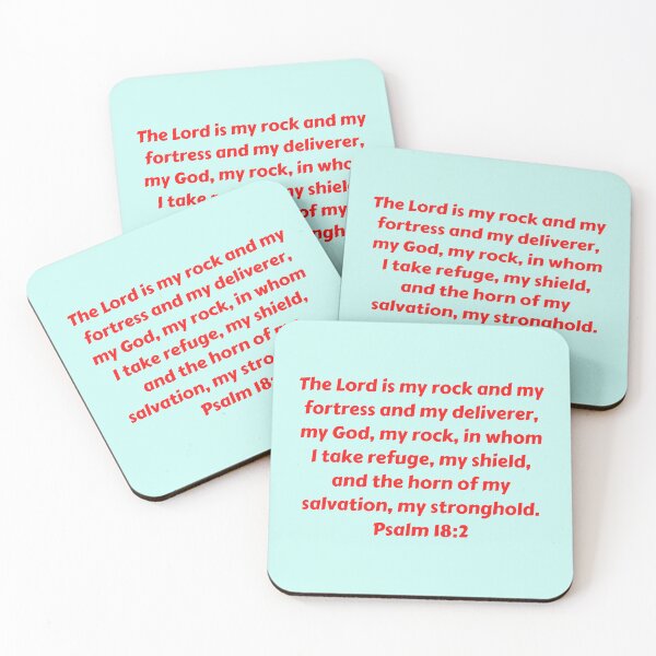 Item preview, Bible Verse Psalm 18:2 designed and sold by Prayingwarrior.